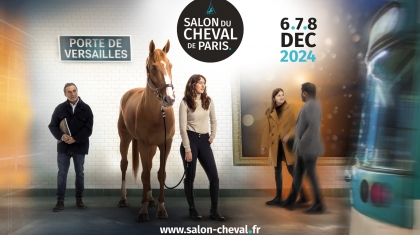 La SHF sera présente au Salon du Cheval de Paris pour son retour !